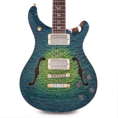PRS Private Stock McCarty 594 Hollowbody II Quilted Maple Laguna Glow w/Madagascar Rosewood Fingerboard (Serial #0355384) image 2