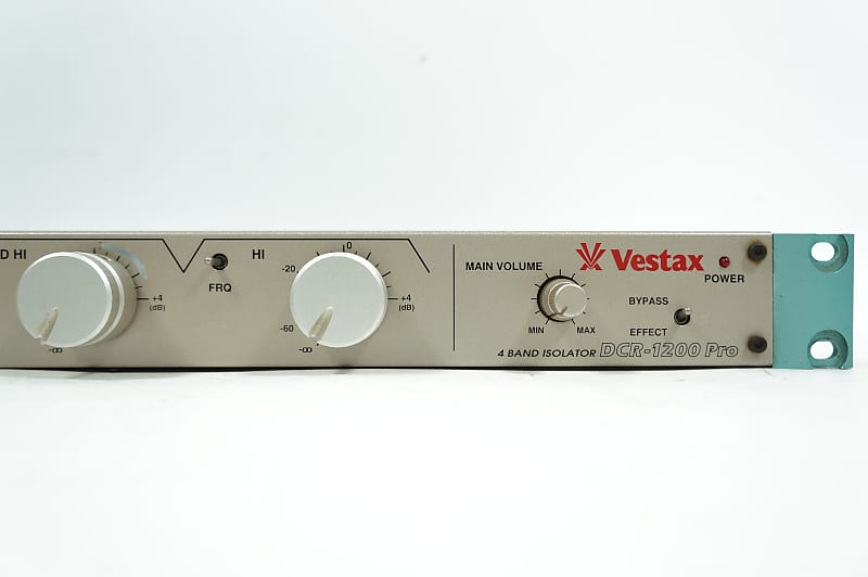 DJ機材 Vestax DCR-1200 Pro Vestax DCR-1200 PRO 4 Band DJ Performance Isolator Filter EQ