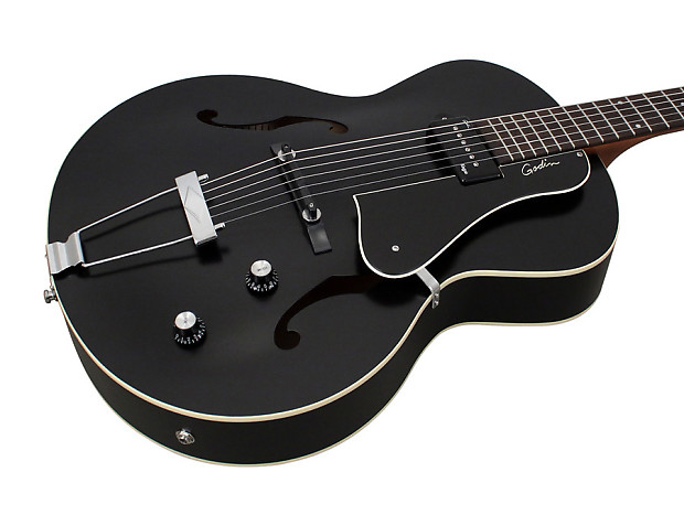 Godin 5th avenue kingpin p90 black top
