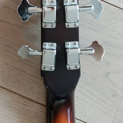 Conrad Violin Bass 1960s - Sunburst image 6
