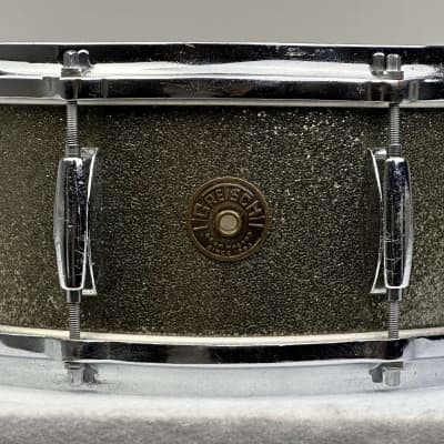 Gretsch 20/12/16/5x14" Vintage 60's Round Badge Drum Set - Starlight Sparkle image 13