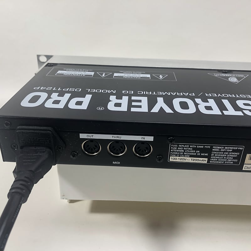 Behringer Feedback Destroyer Pro DSP1124P | eBay