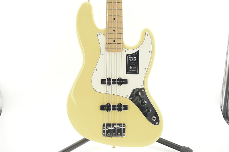 Fender player jazz bass buttercream hotsell