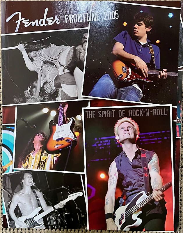 Fender Frontline Catalogue 2005 Reverb