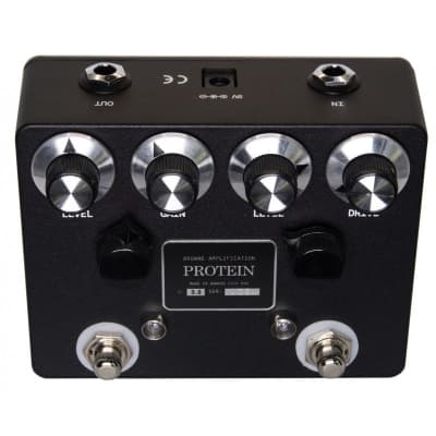Reverb.com listing, price, conditions, and images for browne-amplification-protein-dual-overdrive-black