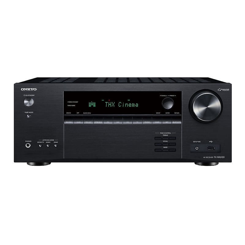 Onkyo: TX-NR6100 7.2 Channel A/V Receiver (Phono Input) Open Box Special *OBS2_locFB *LOC_A6 image 1