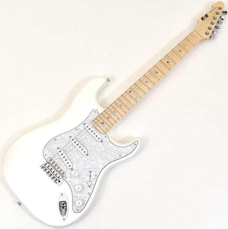 ESP E-II Vintage Plus SC Electric Guitar Pearl White | Reverb Canada