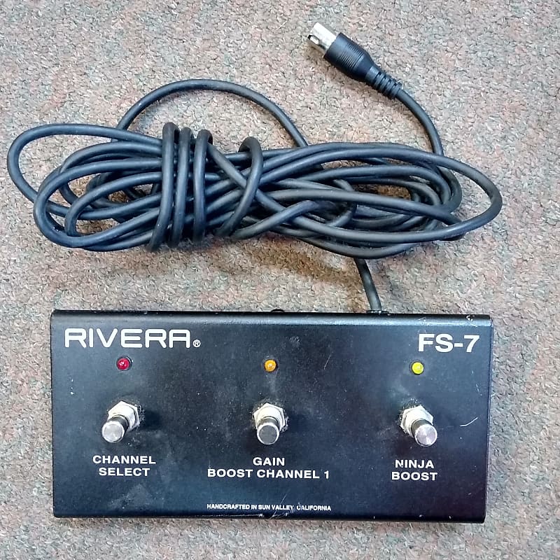Rivera FS7 footswitch Reverb