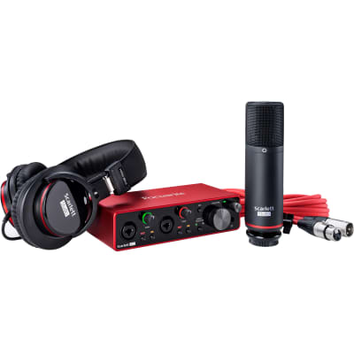 Focusrite Scarlett 2i2 Studio Pack (3rd Gen) USB Audio Recording Bundle image 5