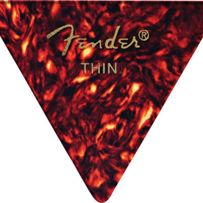Fender - 355 Shape, Shell, Thin (12) Guitar Picks image 1