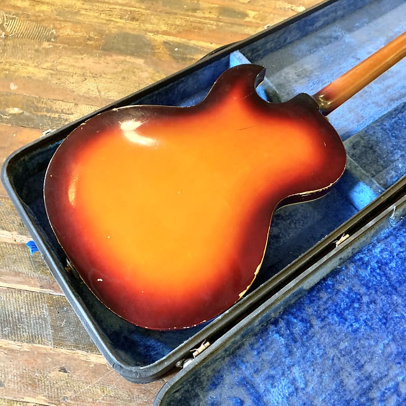 Guild T100-d Electric guitar c 1965 Sunburst original