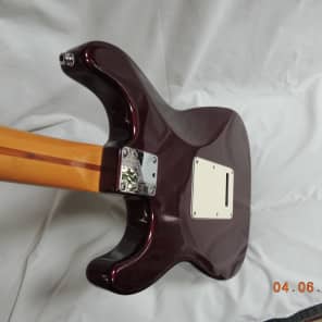 Fender Stratocaster Plus Strat Plus 1989 Maroon electric guitar original W/OHSC. image 24
