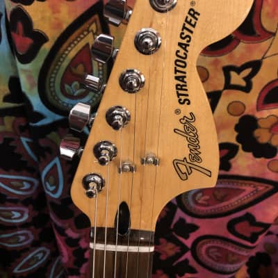 Fender Deluxe Player Stratocaster 2013 Brown Sunburst(w/gig bag) image 4