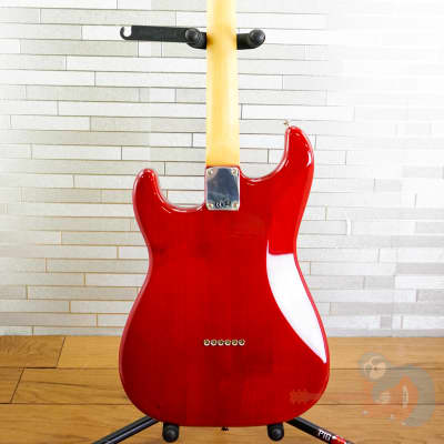 Fender Noventa Stratocaster Crimson Red Transparent image 9