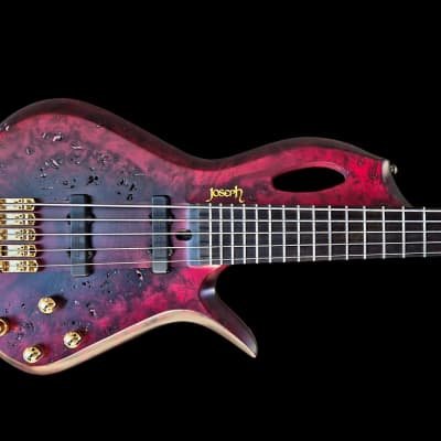 Overload Achilles multi scale headless 5 string bass guitar