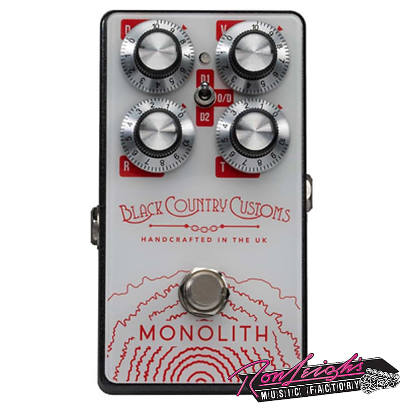 Laney Black Country Customs Monolith Distortion Effect Pedal - Made in U.K image 1