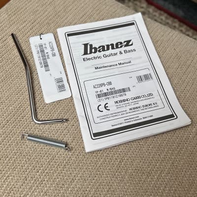 Ibanez Premium AZ226PB w/ Gig Bag - Cerulean Blue Burst, Seymour Duncan Hyperion Pickups HSS, Gotoh T1502 Tremolo, Roasted Maple Neck image 13