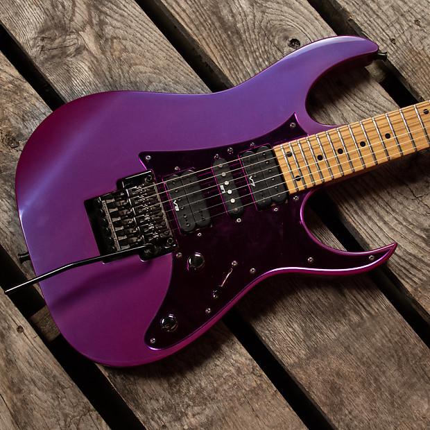 Ibanez RG550 Purple Neon 1992 | Reverb