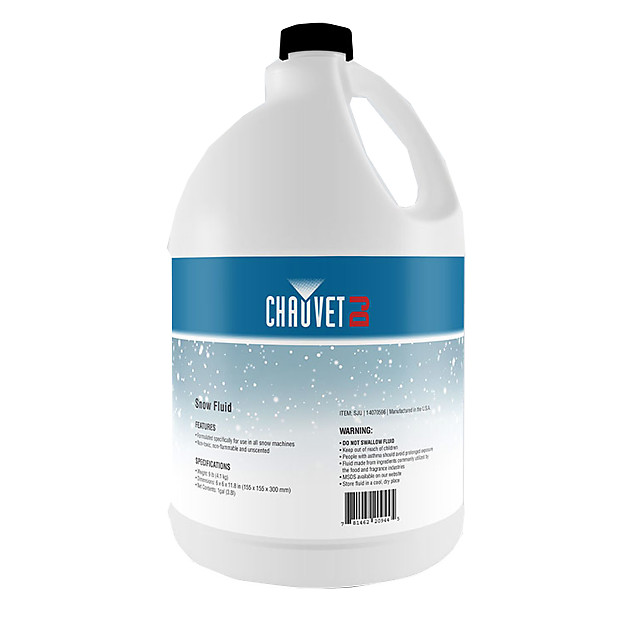 Chauvet SJU Snow Fluid - 1 Gallon imagen 1