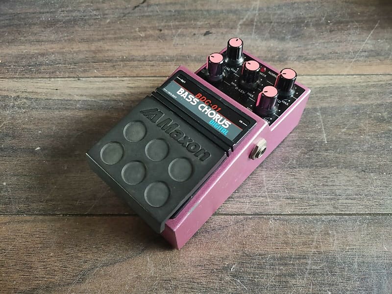1980's Maxon BDC-01 Digital Bass Chorus Vintage Effects