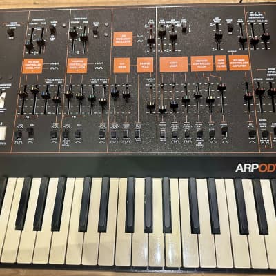 Korg ARP Odyssey Rev3 37-Slim Key Duophonic Analog Synthesizer 2015 - Present - Black/Orange