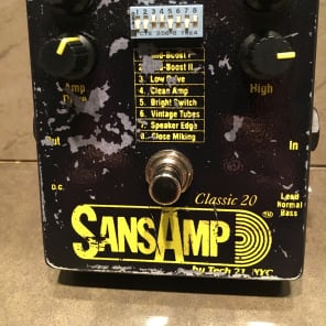 Sansamp classic 初期型　ヴィンテージ 20170915 Sansamp Classic - Guitar Stuff Blog