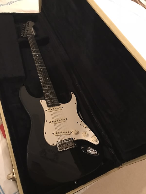 Modulus Graphite Blackknife Stratocaster | Reverb