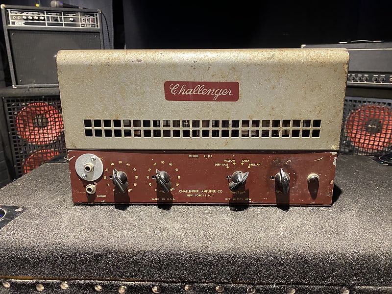 Challenger CH18 1949 Tube guitar / harp amplifier serviced & Reverb