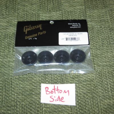 new in package A+ genuine Gibson Top Hat Knobs Black PRHK-010 (set of 4 knobs) image 15