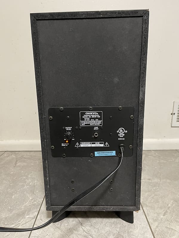 Onkyo skw 530 store subwoofer