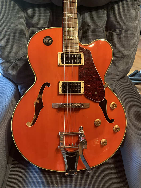 Wicked Guitar Jazz/Rockabilly model 2016 Classic Orange