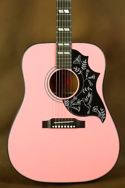 Pink shop gibson hummingbird