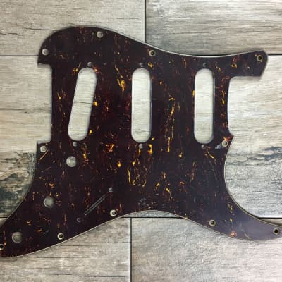 Immagine Made to Order - FRANCHIN Mercury pickguard Relic Aged, Vintage White/ Black/ Mint Green/ Tortoise Red, SSS/HSS, guitar scratchplate S-type Made in Italy - 10