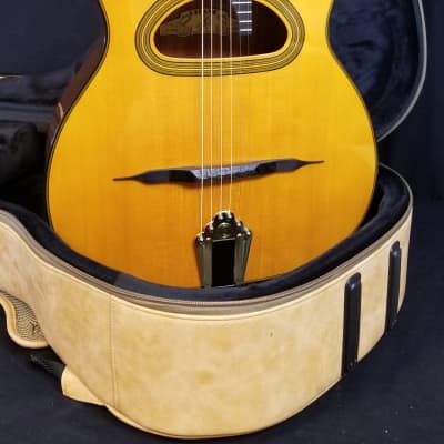 Gitane D-500 D Hole MacCaferri-Style Professional Gypsy Jazz Guitar, Solid Sitka Spruce Top, W/Protour Gig Bag 2023 image 3