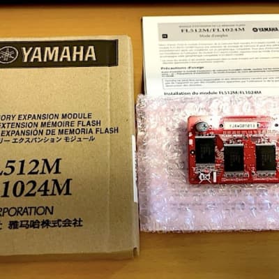 Yamaha FL1024M 1GB Flash Memory Expansion for Motif XF / MOXF / Tyros4 / Tyros5 2010s - Red