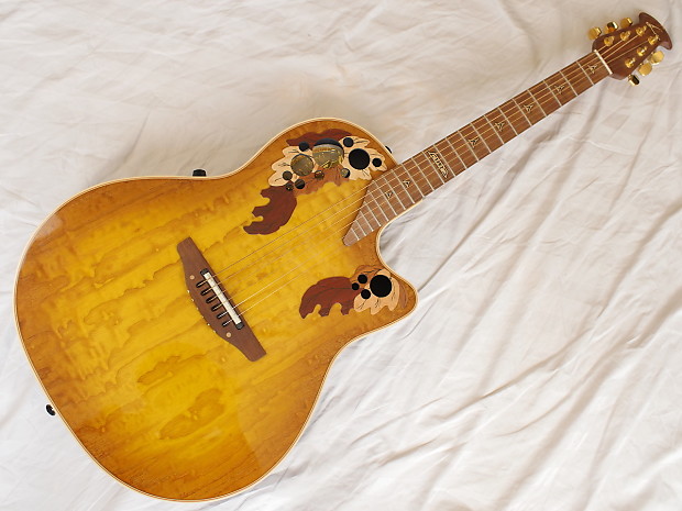 Ovation 1992 Collectors Series UNUSED 1992 sunburst + OHSC