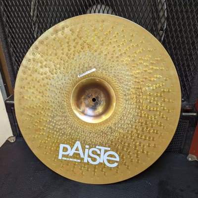 Paiste Rude 19" Crash/Ride Cymbal - Looks Really Good - Sounds Great! image 7