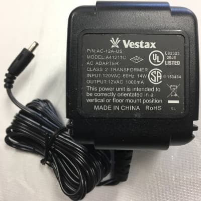 Generic replacement for Vestax AC-12A Power Adapter for many mixers etc image 5