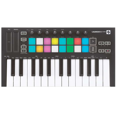 Novation Launchkey Mini Mk3 25 Mini-Key MIDI Keyboard Controller
