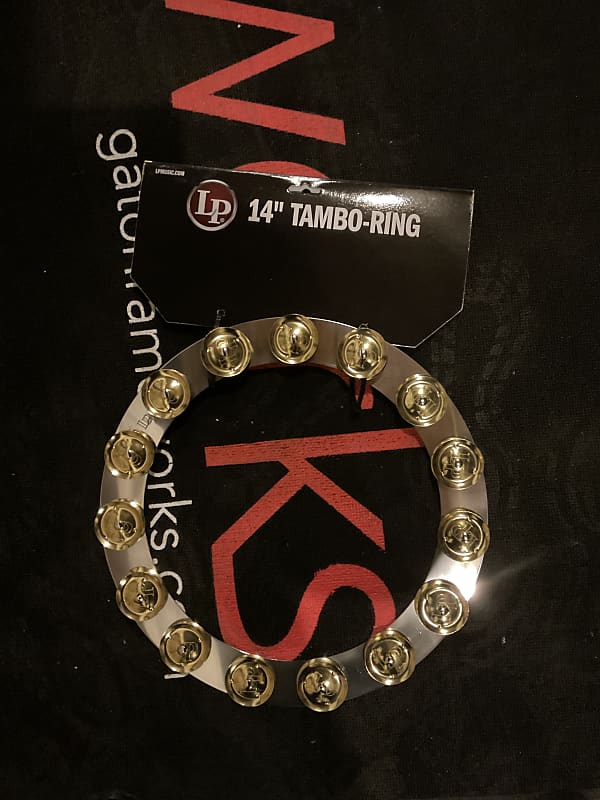 Latin Percussion LP3814SBS 14" Tambo-Ring with Brass Jingles image 1