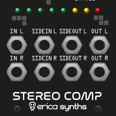 Erica Synths Stereo Compressor Eurorack Module image 1