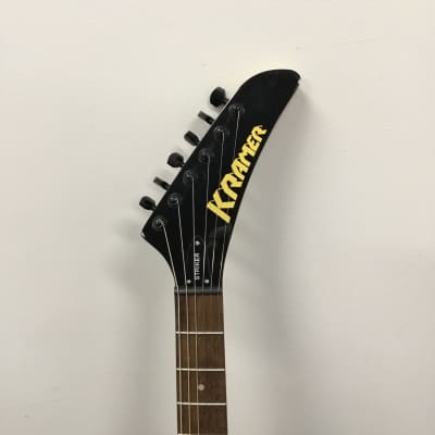 Kramer Striker Figured HSS Stoptail Transparent Black image 7