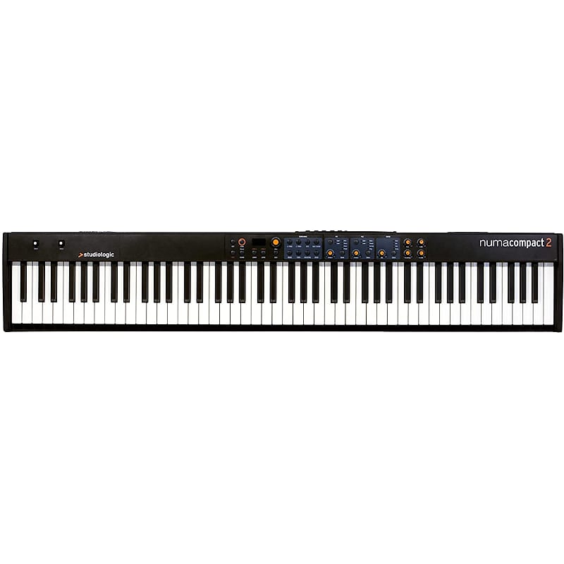 Studiologic Numa Compact 2 Portable Compact 88-Key Digital Piano Keyboard image 1