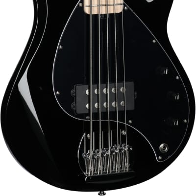 Sterling by Music Man StingRay 5 Electric Bass, 5-String, Black image 4