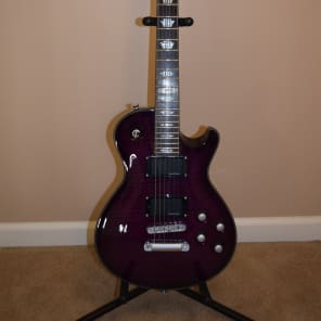 Charvel Desolation DS-1 2013 Purple Flame | Reverb
