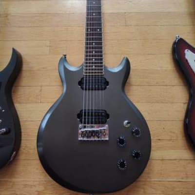 2000 Ibanez AX-7221 7 String Guitar - Pewter Grey - Made in | Reverb