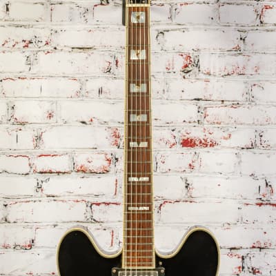 Epiphone Sheraton II Pro Semi-Hollow Electric Guitar, Black x8435 (USED) image 4