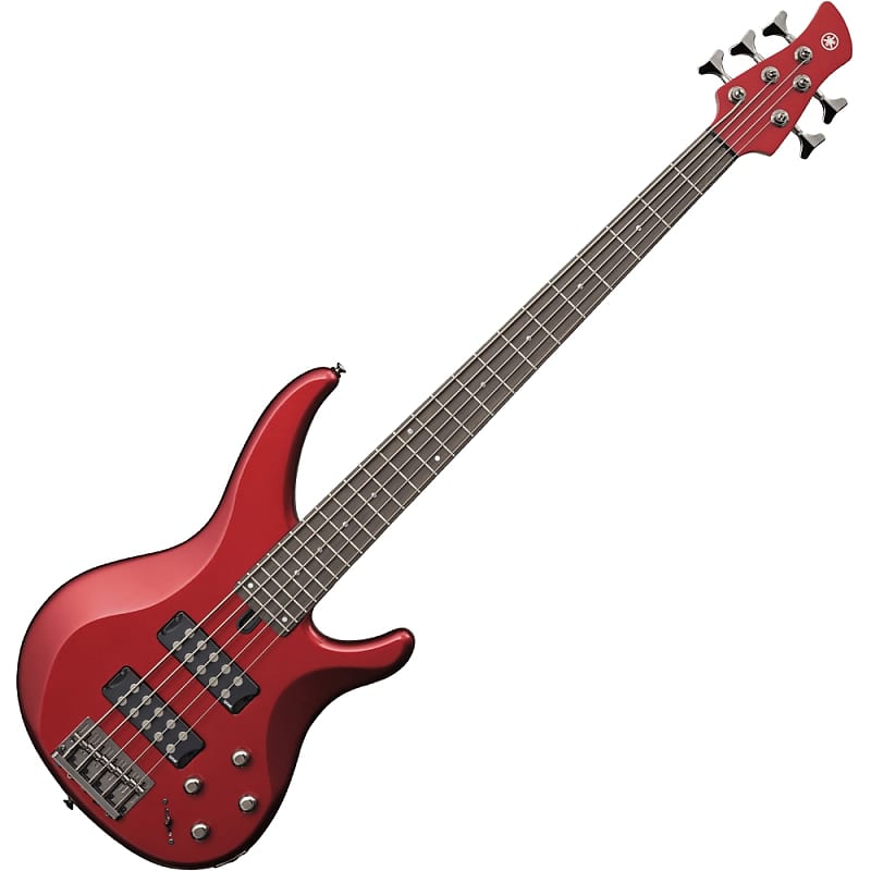 Yamaha TRBX305 5-String Bass Candy Apple Red w/ Rosewood