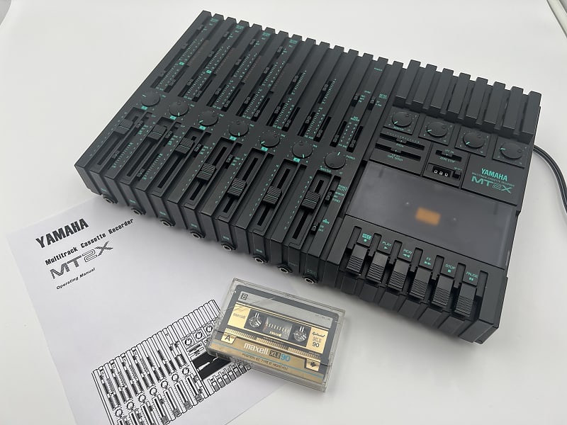 YAMAHA MT4X マルチトラックカセットレコーダー Yamaha MT4X Multitrack Cassette Tape Recorder working | eBay