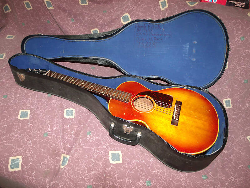 Vintage 1960 Gibson LG-2 3/4 Acoustic Guitar no cracks/repairs image 1